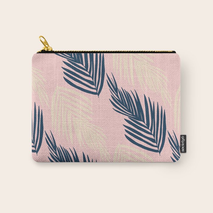 Pink Palms Carry All Pouch Gallery Image 1