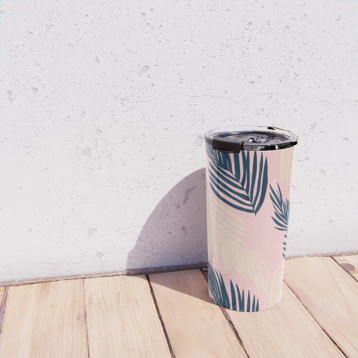 Pink Palms Travel Mug Gallery Image 4
