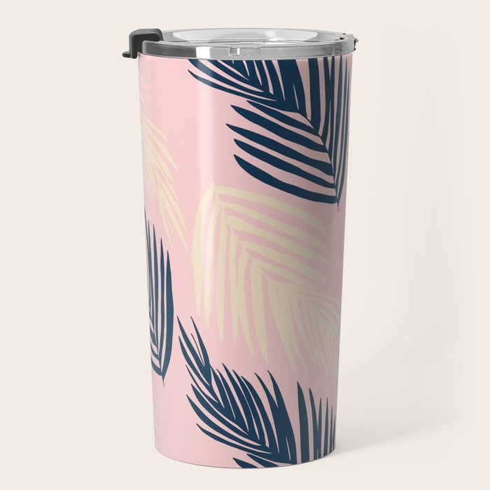Pink Palms Travel Mug Gallery Image 3