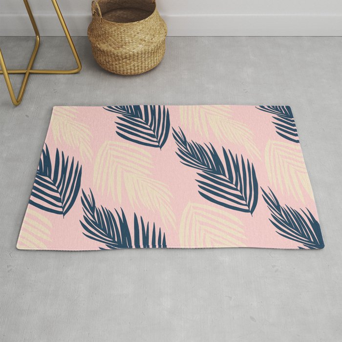Pink Palms Rug Gallery Image 1
