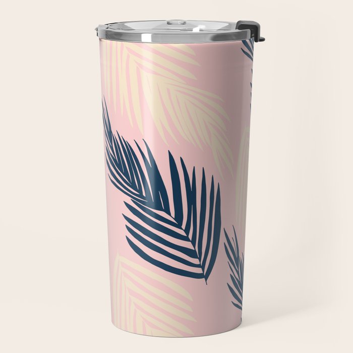 Pink Palms Travel Mug Gallery Image 2