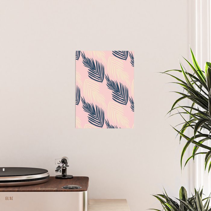 Pink Palms Poster Gallery Image 2