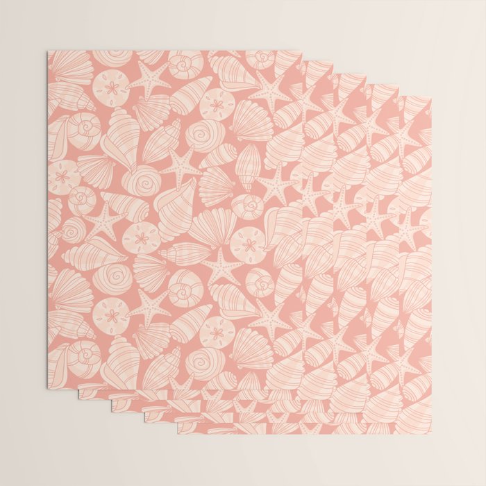 Seashells by the Seashore Wrapping Paper Gallery Image 3