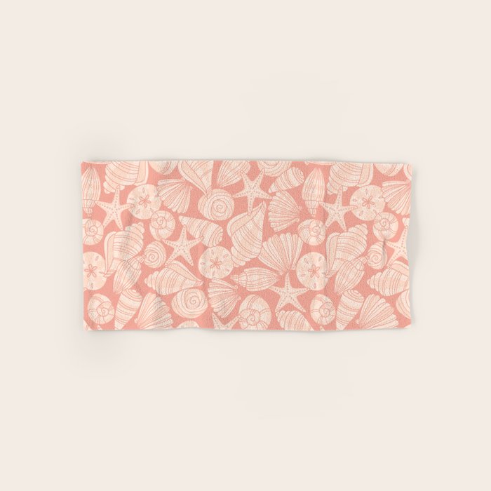 Seashells by the Seashore Bath Towel Gallery Image 1