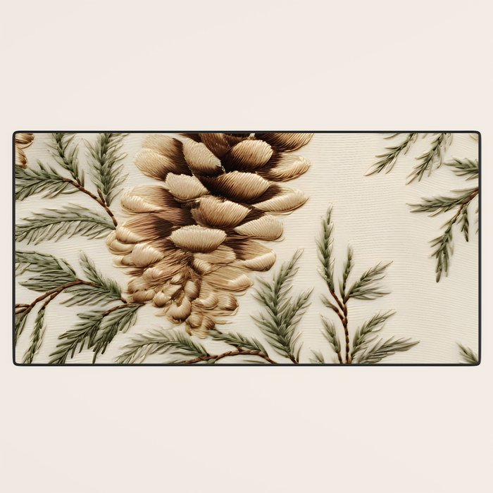 Pinecone Enchantment Desk Mat Gallery Image 3