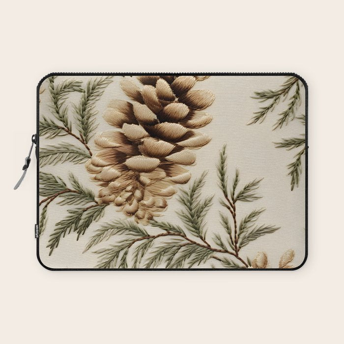 Pinecone Enchantment Laptop Sleeve Gallery Image 1