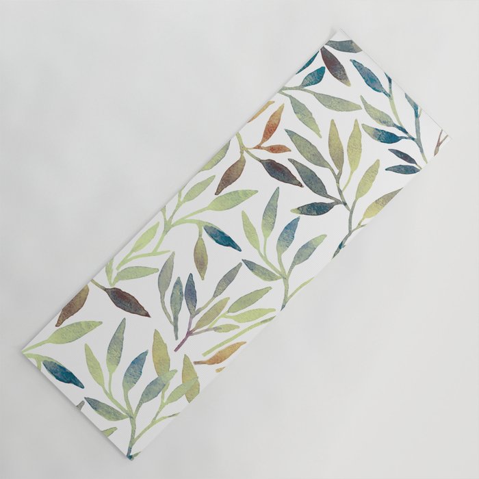 Leaves 5 Yoga Mat Gallery Image 1