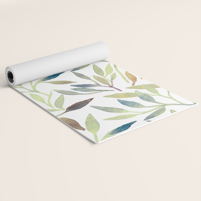 Leaves 5 Yoga Mat Gallery Image 2