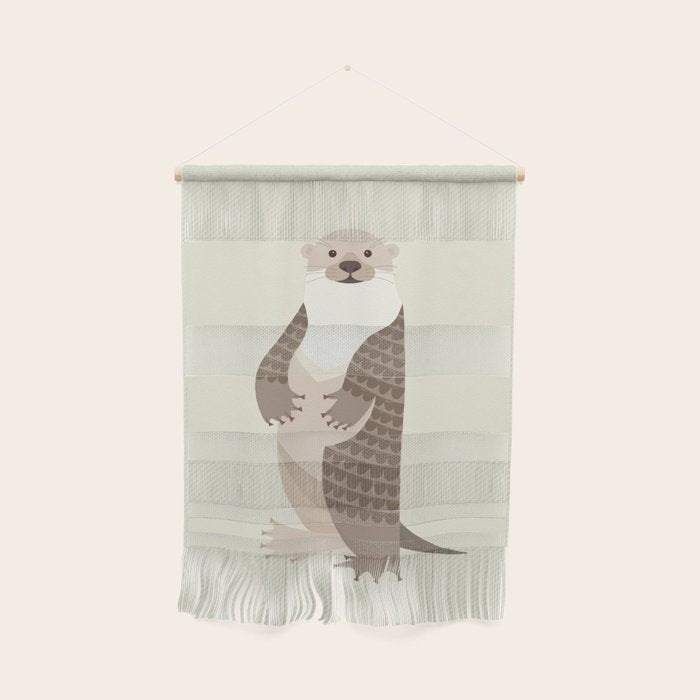 Whimsical Otter Wall Hanging Gallery Image 1