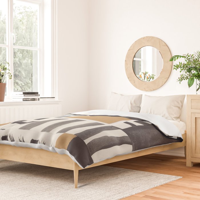 Tapestry of Lines #1 Duvet Cover Gallery Image 2