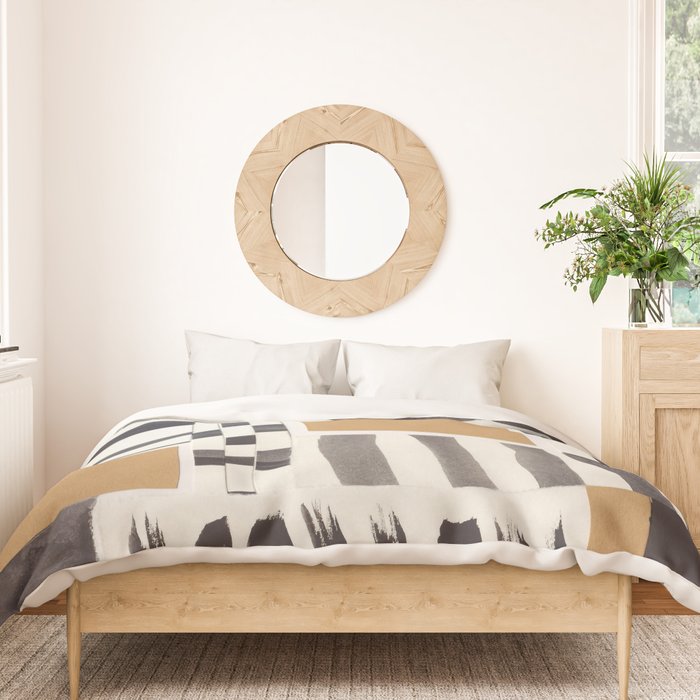 Tapestry of Lines #1 Duvet Cover Gallery Image 3