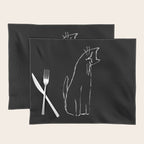Curious cat impression Placemat Gallery Image 1