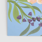Poppy Garden Blue Poster Gallery Image 3
