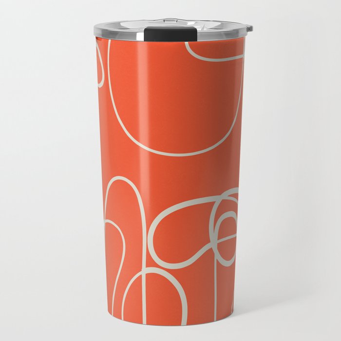 Lines in Space 4 Travel Mug Gallery Image 1