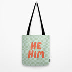 He / Him Pronouns  Tote Bag Gallery Image 2