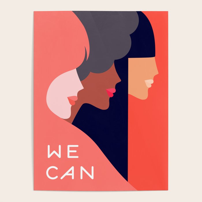 Together, we can  #girlpower Poster Gallery Image 1