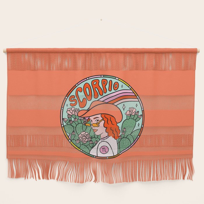 Scorpio Cowgirl Wall Hanging Gallery Image 1