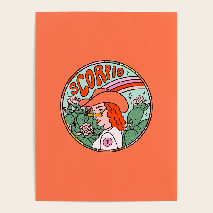 Scorpio Cowgirl Poster Gallery Image 4