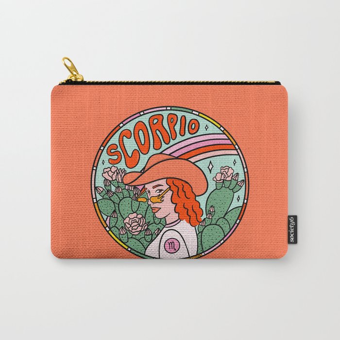 Scorpio Cowgirl Carry All Pouch Gallery Image 1