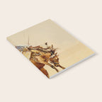 Cowboy on a Bucking Horse 2 by Edward Borein Notebook Gallery Image 2