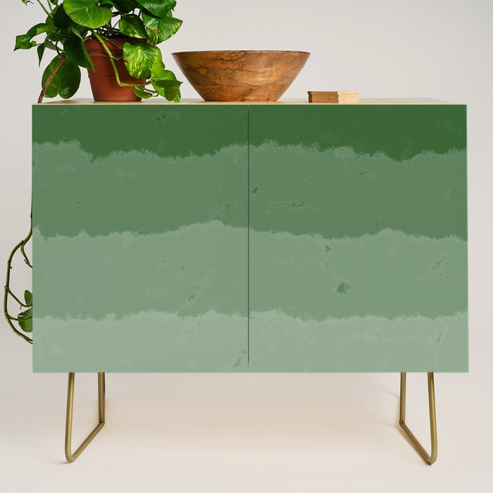 Forest Green Cloud Layers Credenza Gallery Image 1