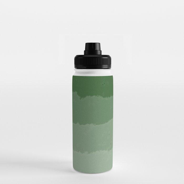 Forest Green Cloud Layers Water Bottle Gallery Image 3