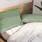 Forest Green Cloud Layers Pillow Sham Gallery Image 2