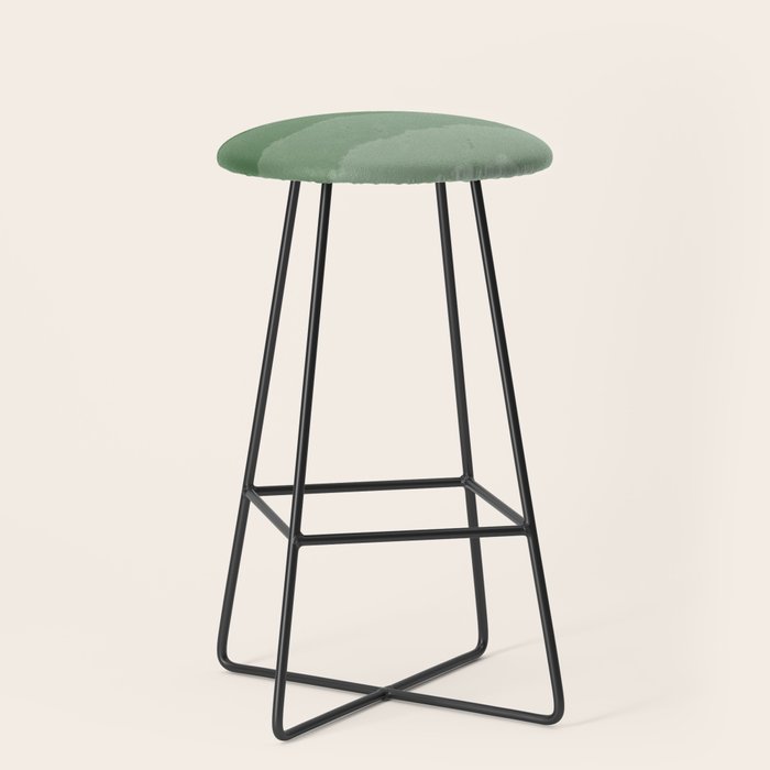 Forest Green Cloud Layers Stool Gallery Image 1