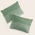 Forest Green Cloud Layers Pillow Sham Gallery Image 3