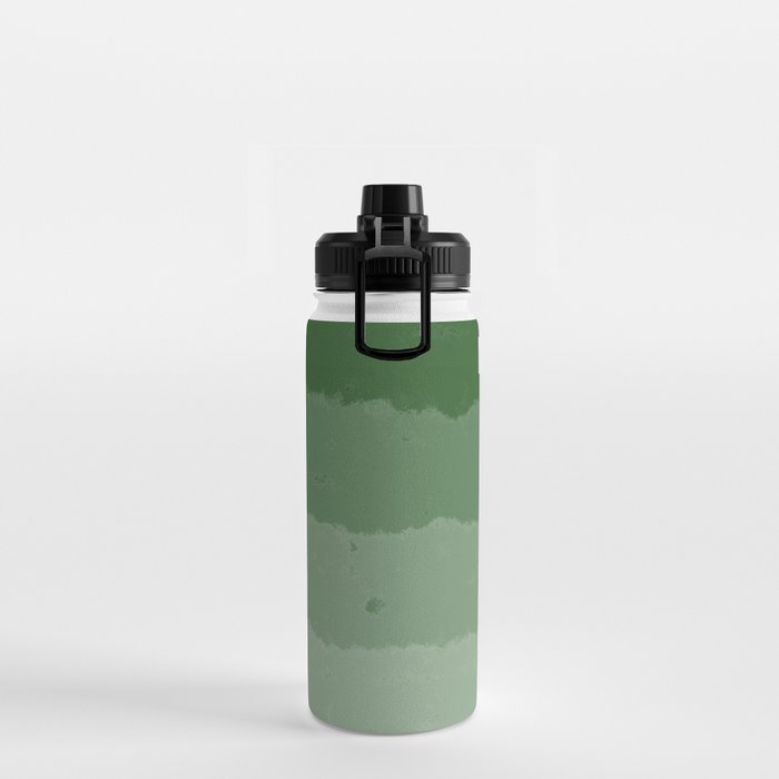 Forest Green Cloud Layers Water Bottle Gallery Image 2