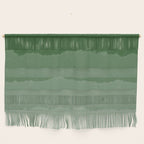Forest Green Cloud Layers Wall Hanging Gallery Image 1