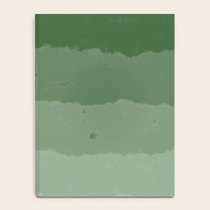 Forest Green Cloud Layers Notebook Gallery Image 4