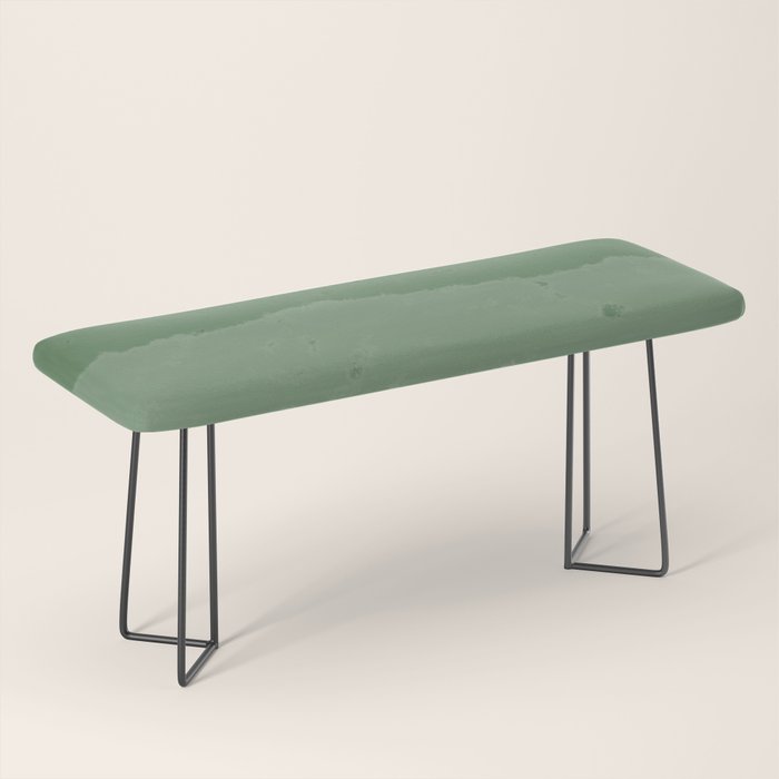Forest Green Cloud Layers Bench Gallery Image 1