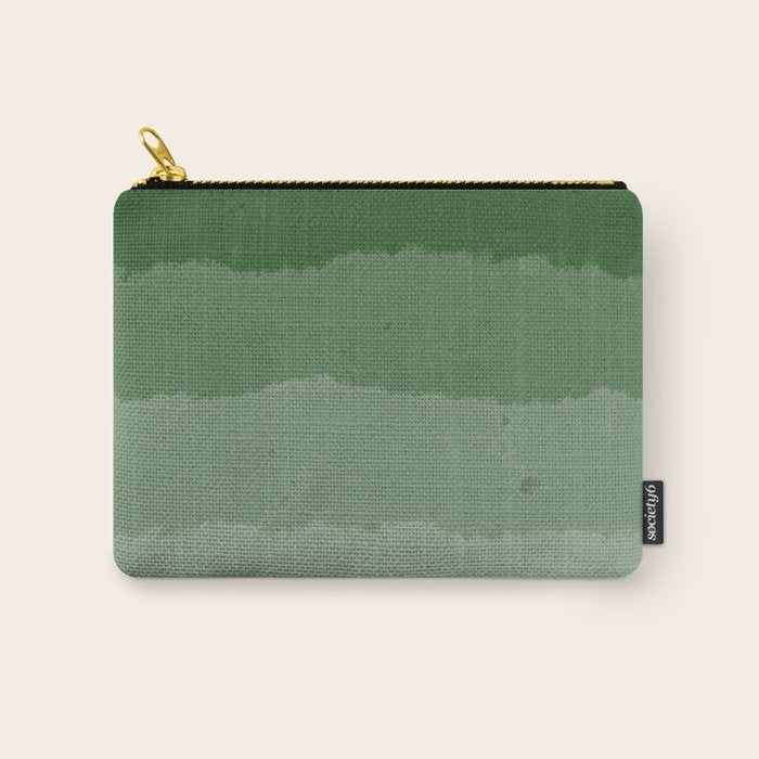 Forest Green Cloud Layers Carry All Pouch Gallery Image 1