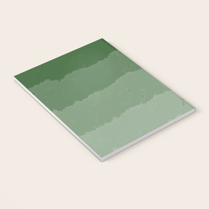 Forest Green Cloud Layers Notebook Gallery Image 3
