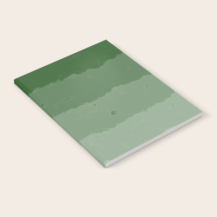 Forest Green Cloud Layers Notebook Gallery Image 1