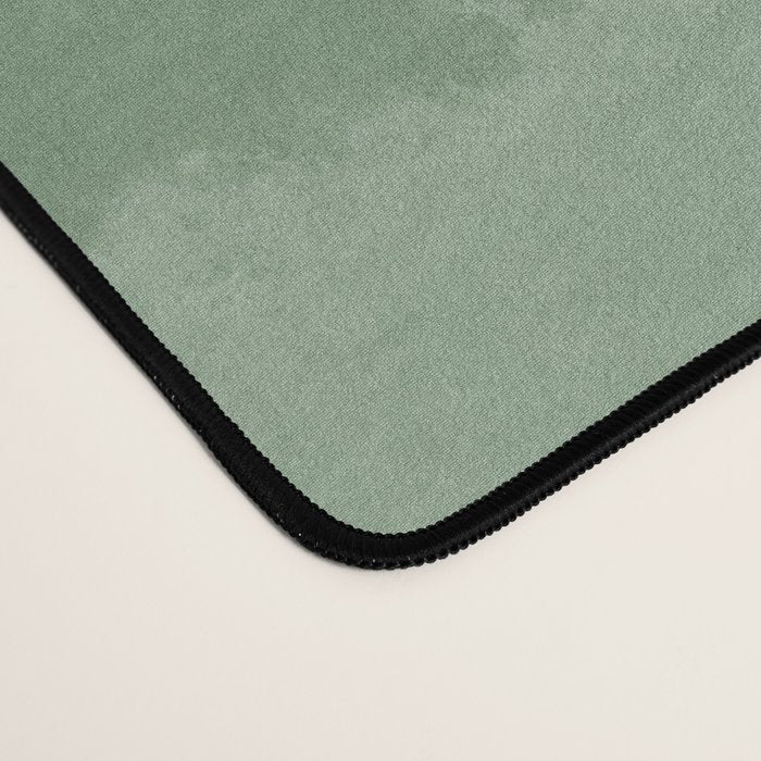 Forest Green Cloud Layers Desk Mat Gallery Image 4