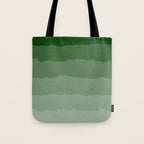 Forest Green Cloud Layers Tote Bag Gallery Image 1
