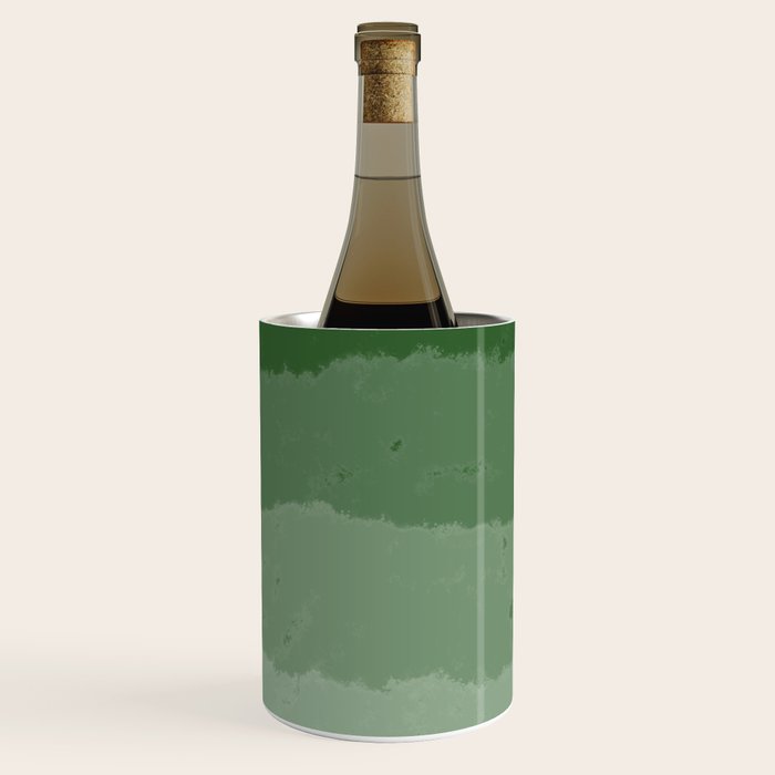 Forest Green Cloud Layers Wine Chiller Gallery Image 1