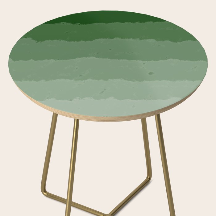 Forest Green Cloud Layers Side Table Gallery Image 2