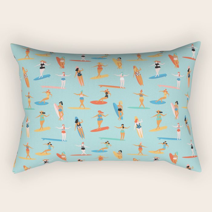Mermaids Rectangular Pillow Gallery Image 1