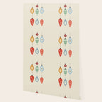 Mid Century Modern Christmas Baubles Wallpaper Gallery Image 2