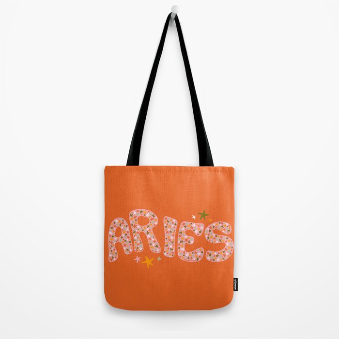 Starry Aries Tote Bag Gallery Image 2