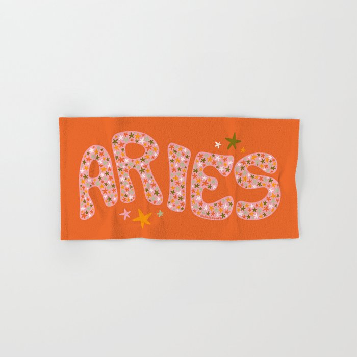 Starry Aries Bath Towel Gallery Image 1