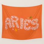 Starry Aries Wall Tapestry Gallery Image 4