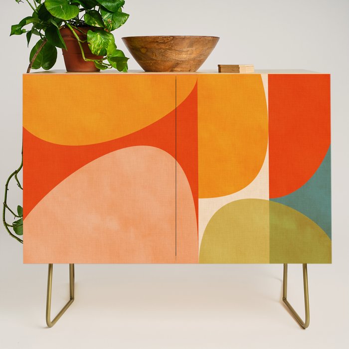 abstract mid century modern Credenza Gallery Image 1