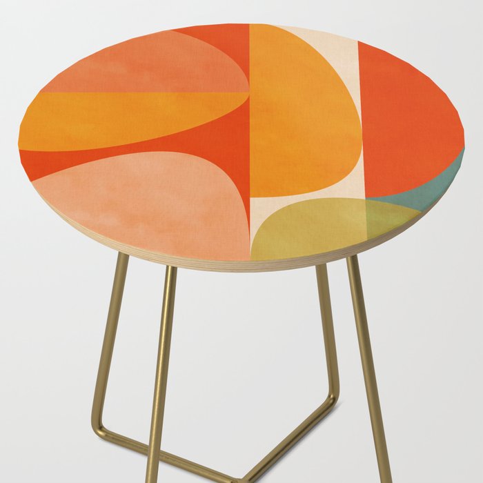 abstract mid century modern Side Table Gallery Image 2