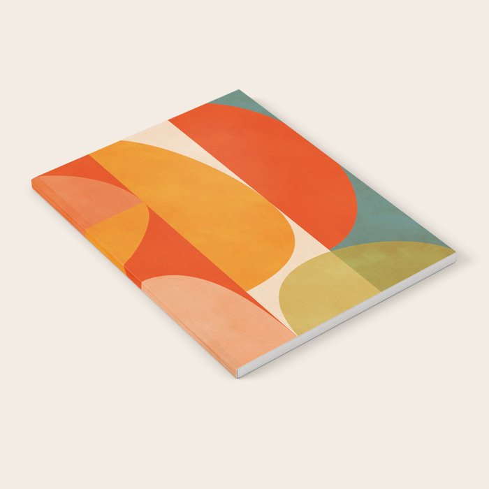 abstract mid century modern Notebook Gallery Image 2