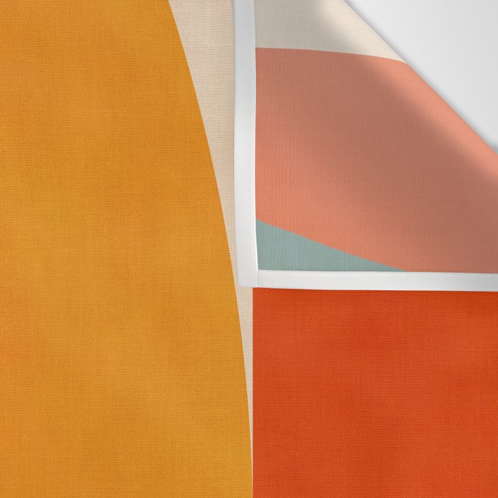 abstract mid century modern Wall Tapestry Gallery Image 3