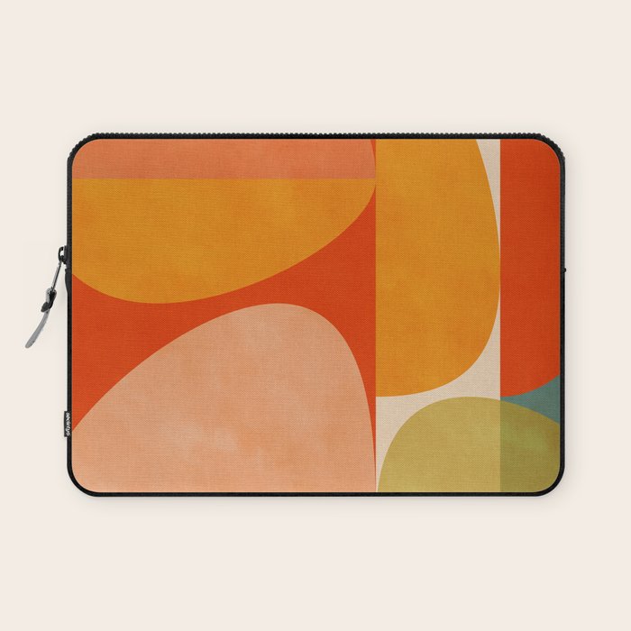 abstract mid century modern Laptop Sleeve Gallery Image 1
